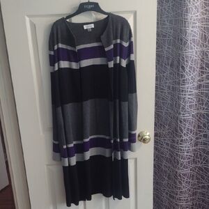 Calvin Klein Striped Knit Sweater